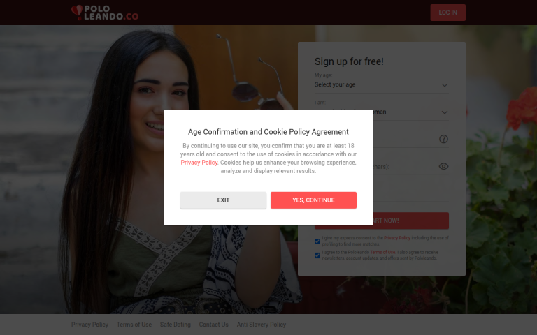 Pololeando.co website screenshot