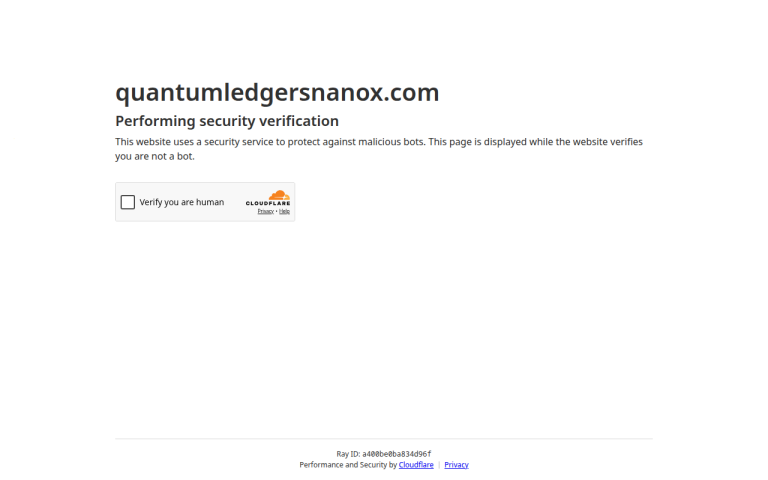 quantumledgersnanox.com website screenshot