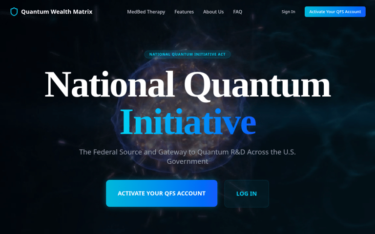 quantumwealthmatrix.com website screenshot