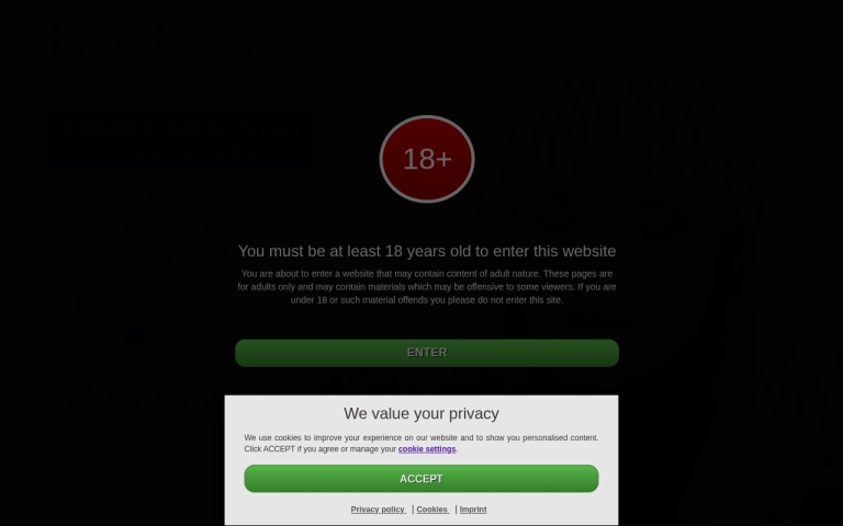 TS-Dates.co.uk website screenshot