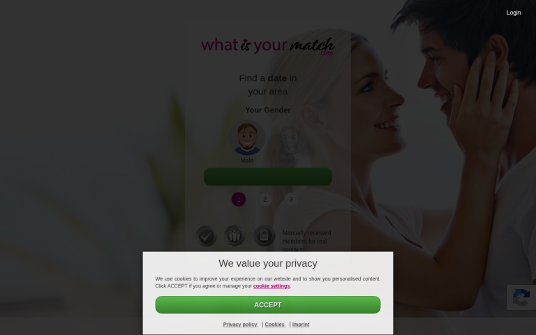 WhatIsYourMatch.com website screenshot