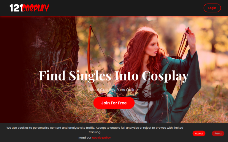 121cosplay.com Review website screenshot