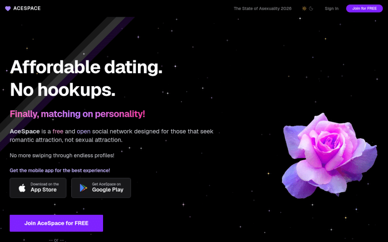 acespace.love Review website screenshot