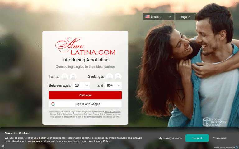 amolatina.com Review website screenshot