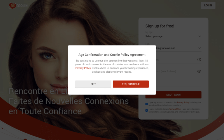 becoquin.com Review website screenshot