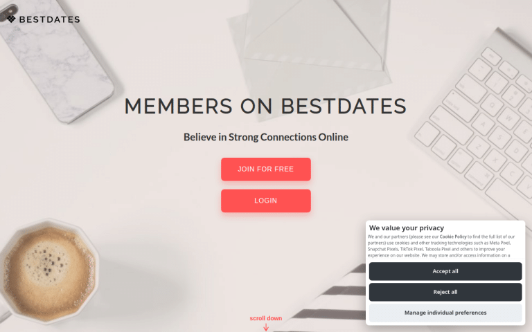 bestdates.com Review website screenshot
