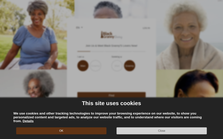 blackgranny.dating Review website screenshot
