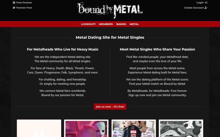 boundbymetal.com Review website screenshot