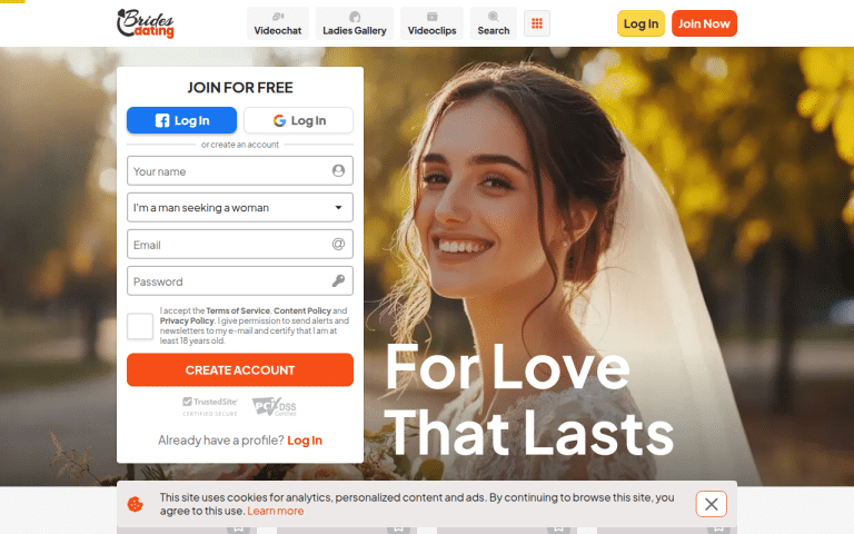 bridesdating.com Review website screenshot