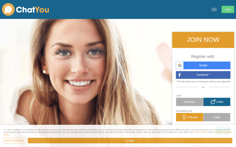 chatyou.com Review website screenshot