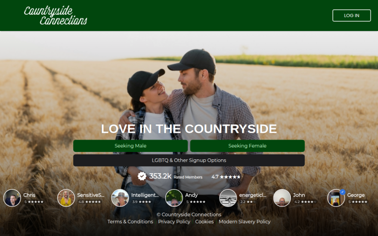 countryside-connections.com Review website screenshot