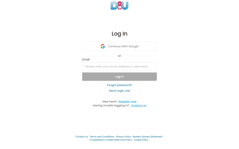 d8u.com Review website screenshot