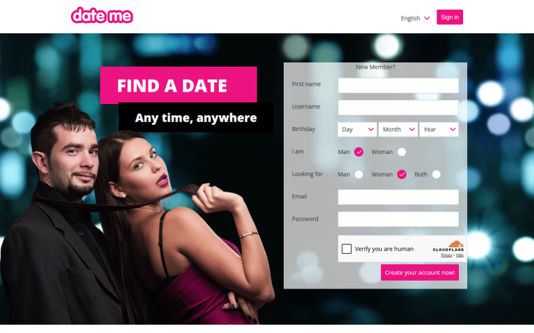 date-me.com Review website screenshot