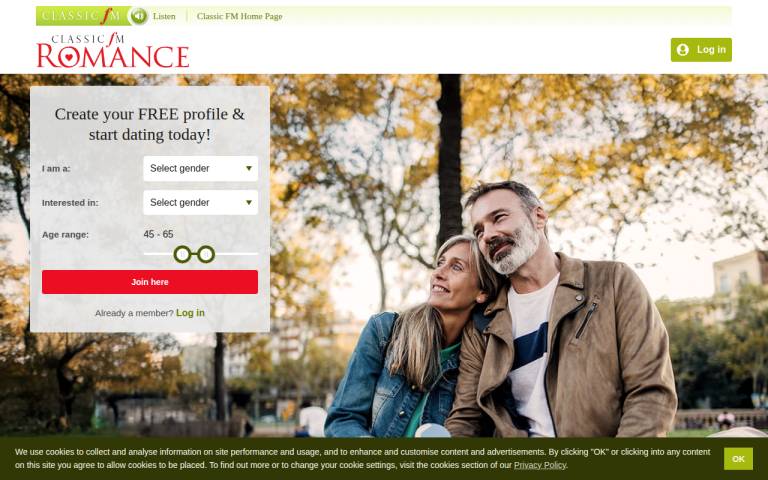 dating.classicfm.co.uk Review website screenshot