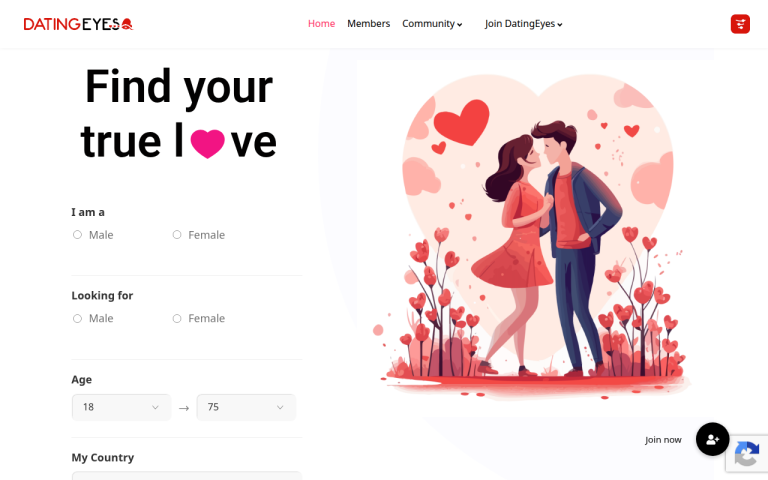 datingeyes.com Review website screenshot