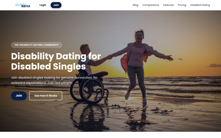 disabilitymatch.com Review website screenshot