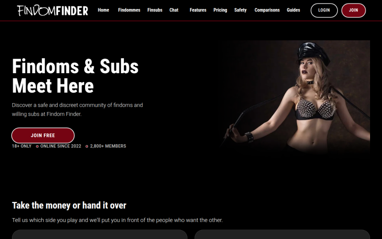 findomfinder.com Review website screenshot