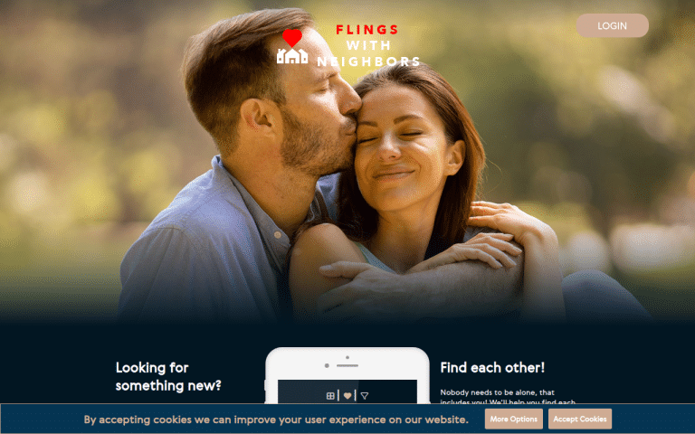 flingswithneighbors.com Review website screenshot