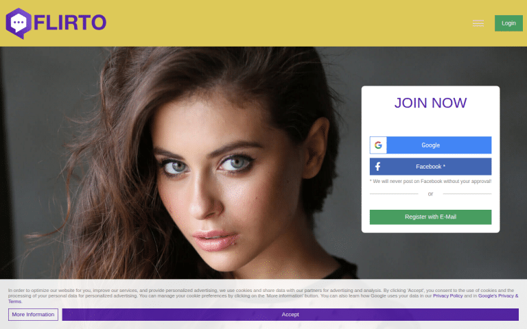 flirto.com Review website screenshot
