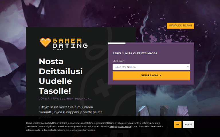 gamer-dating.com Review website screenshot