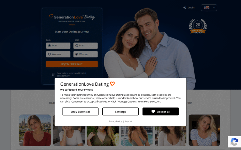 generationlove.com Review website screenshot