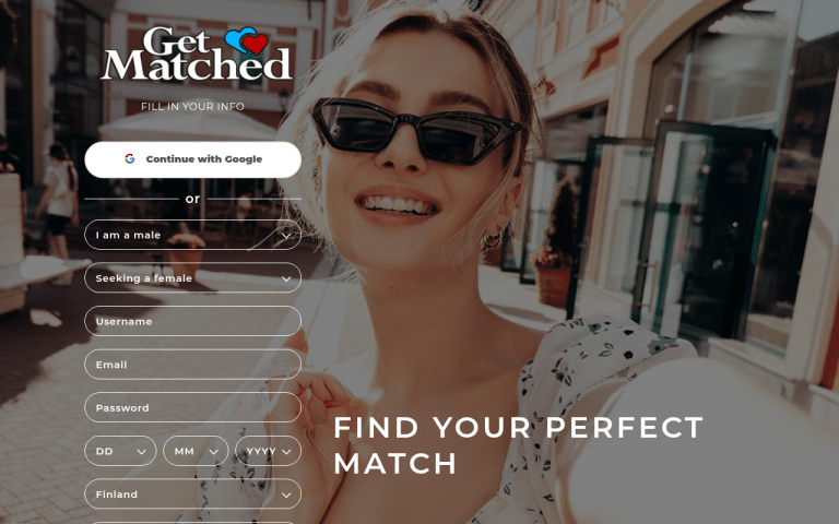 get-matched.com Review website screenshot