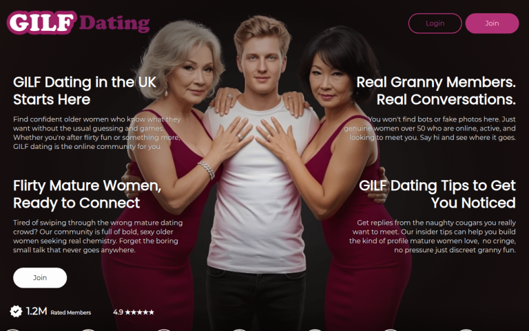 gilfdating.co.uk Review website screenshot