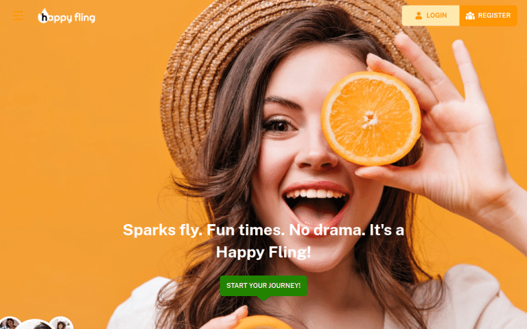 happyfling.com Review website screenshot