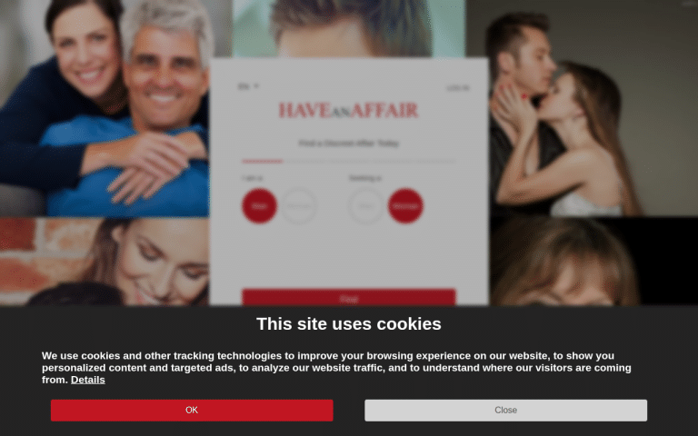haveanaffair.today Review website screenshot