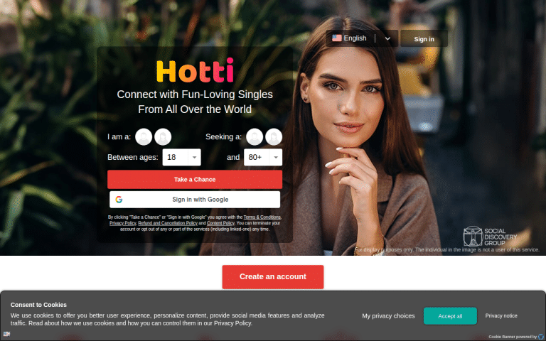 hotti.com Review website screenshot