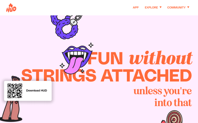 hudapp.com Review website screenshot