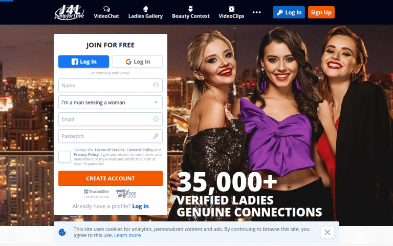 jump4love.com Review website screenshot