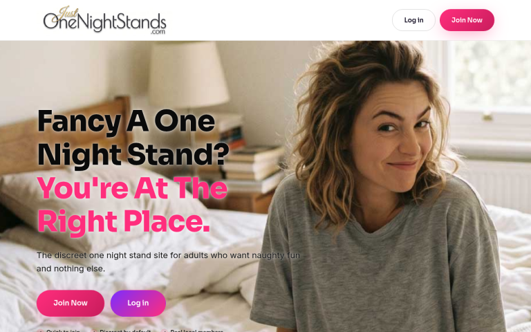 justonenightstands.com Review website screenshot
