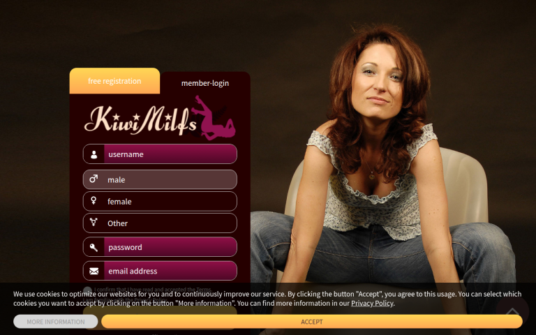 kiwimilfs.co.nz Review website screenshot