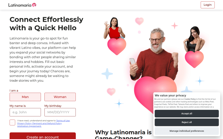 latinomaria.com Review website screenshot