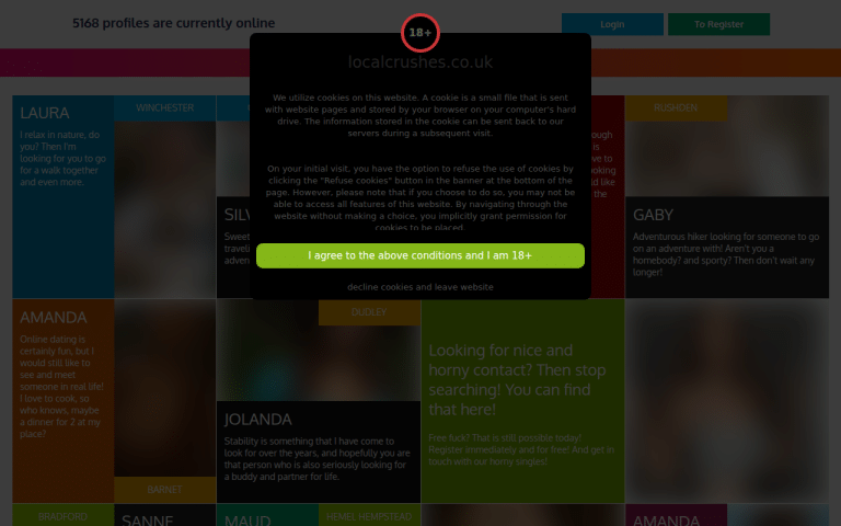 localcrushes.co.uk Review website screenshot