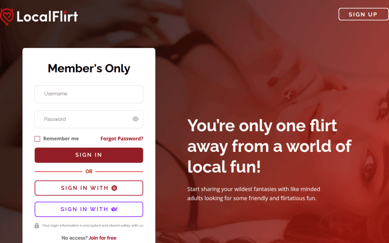 localflirt.com Review website screenshot