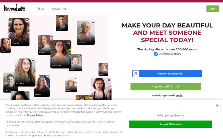 loovedate.com Review website screenshot
