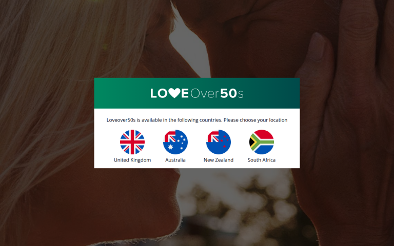 loveover50s.com Review website screenshot