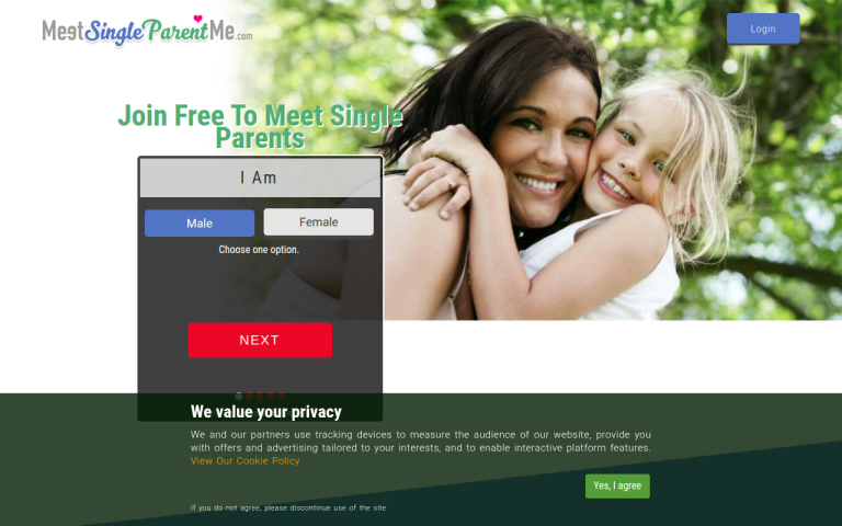 meetsingleparentme.com Review website screenshot