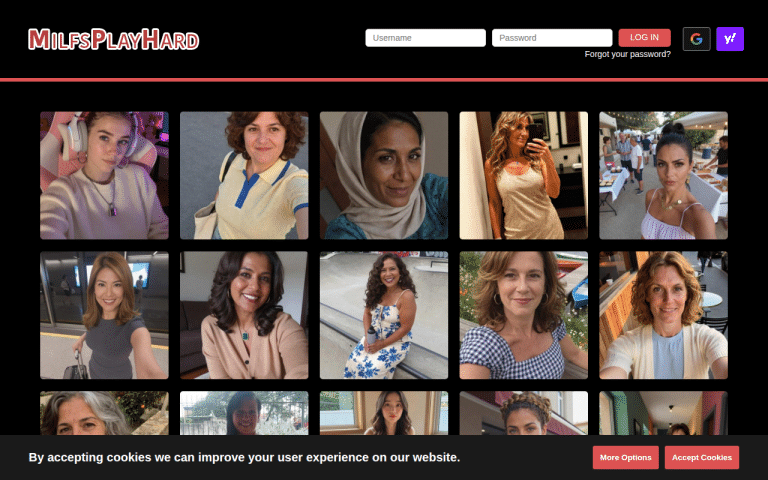 milfsplayhard.com Review website screenshot