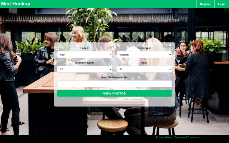 minthookup.com Review website screenshot