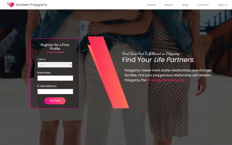 modernpolygamy.com Review website screenshot