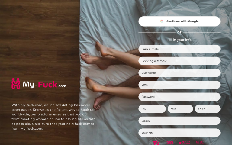 my-fuck.com Review website screenshot