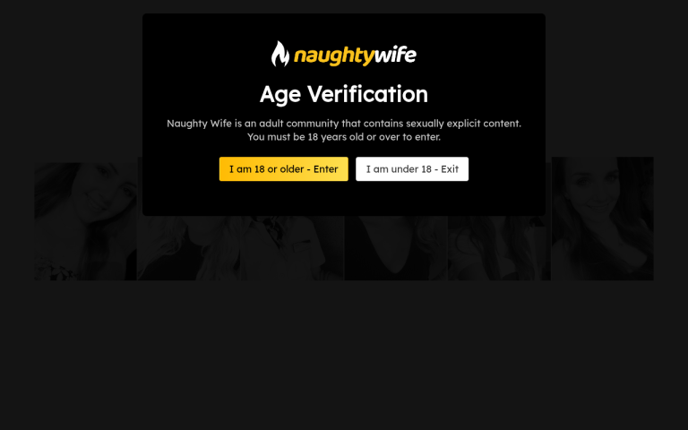 naughtywife.co.uk Review website screenshot