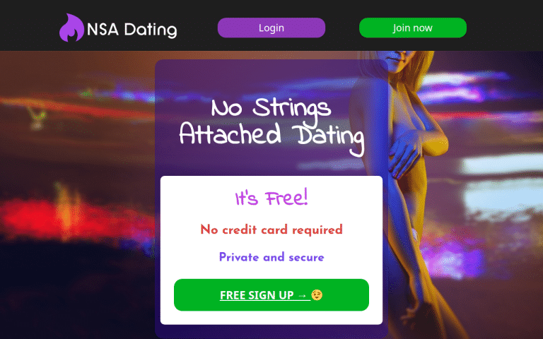 nsadatingsite.co.uk Review website screenshot
