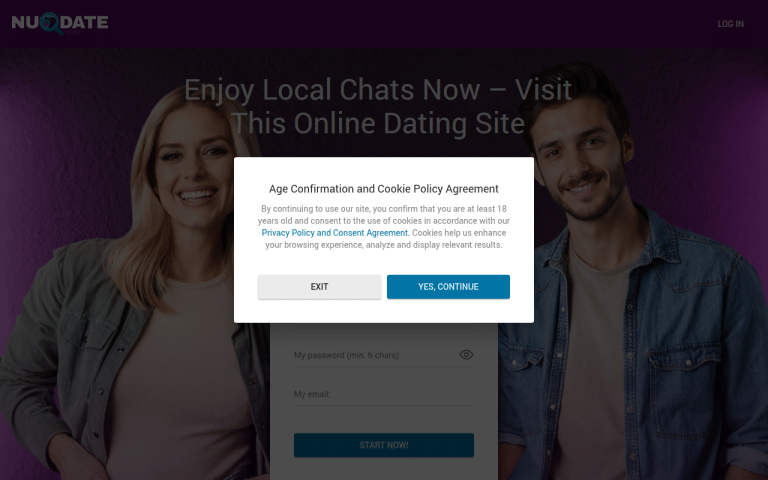 nu-date.com Review website screenshot