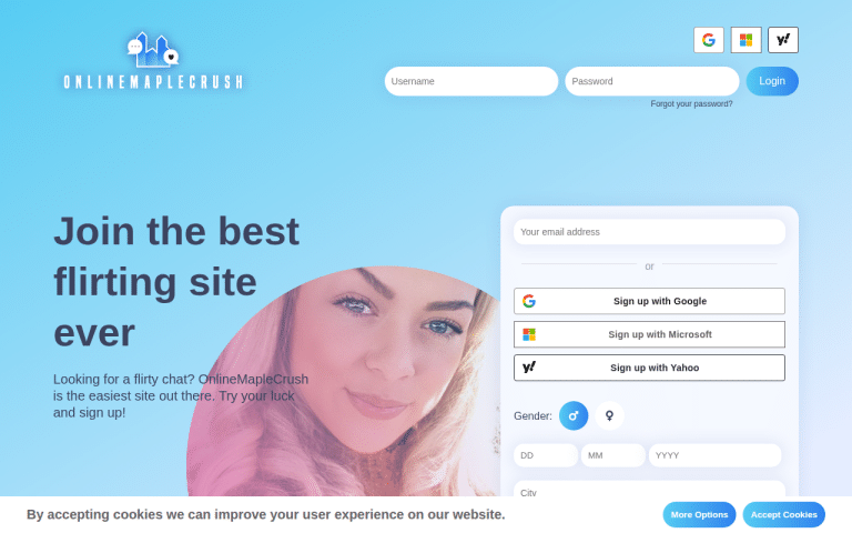 onlinemaplecrush.com Review website screenshot