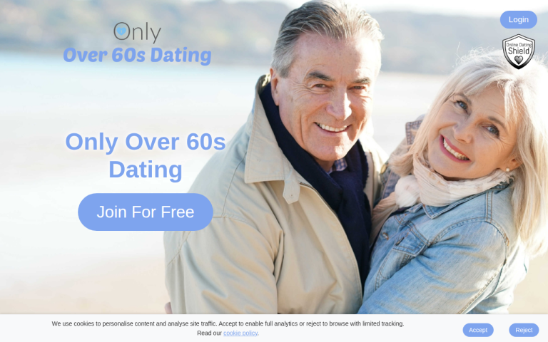 onlyover60sdating.com Review website screenshot