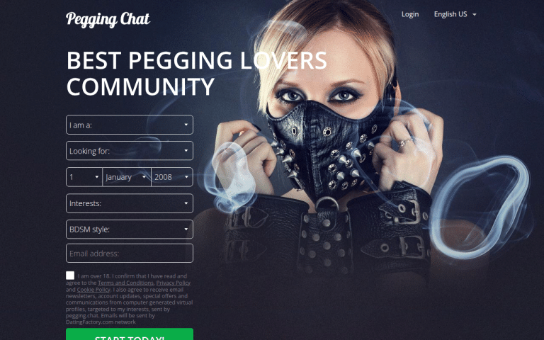 pegging.chat Review website screenshot